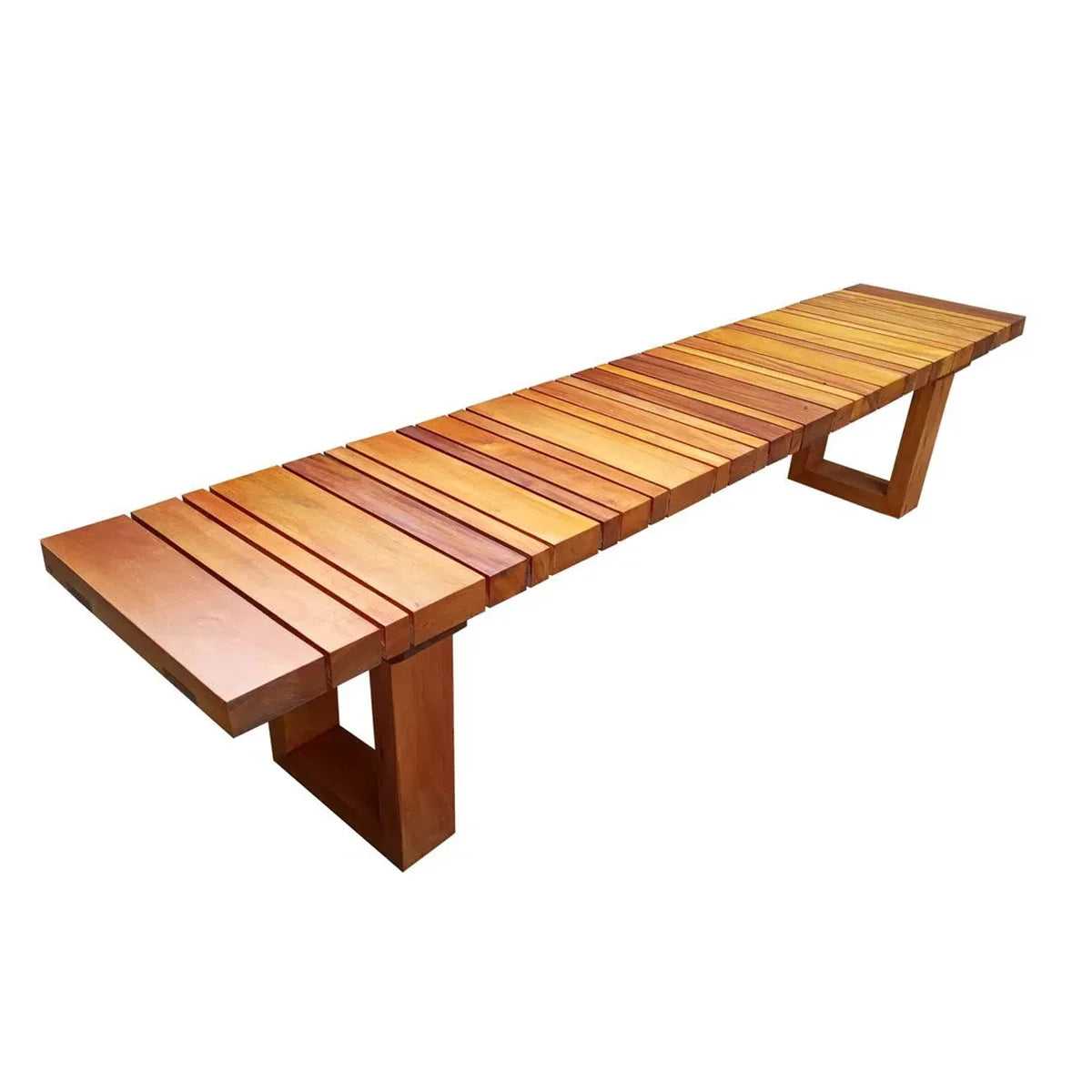 Banco De Madeira Maciça Demolição Geribá - Marcenaria Bicho do Mato