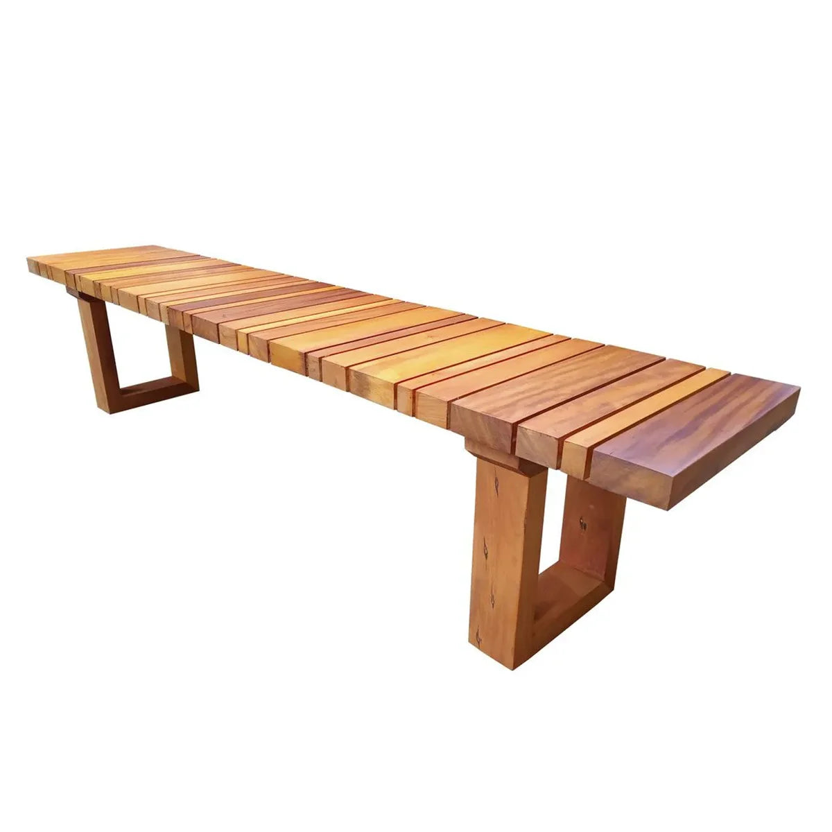 Banco De Madeira Maciça Demolição Geribá - Marcenaria Bicho do Mato