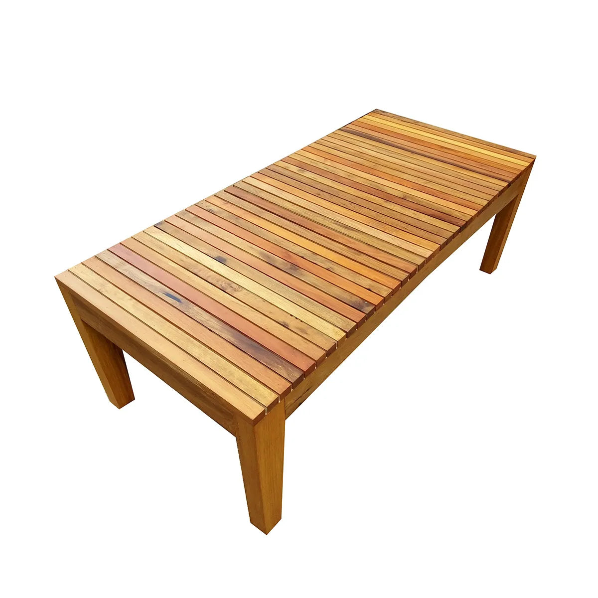 Banco De Madeira Maciça Demolição Itacaré Com Assento em Ripas Maciças - Marcenaria Bicho do Mato