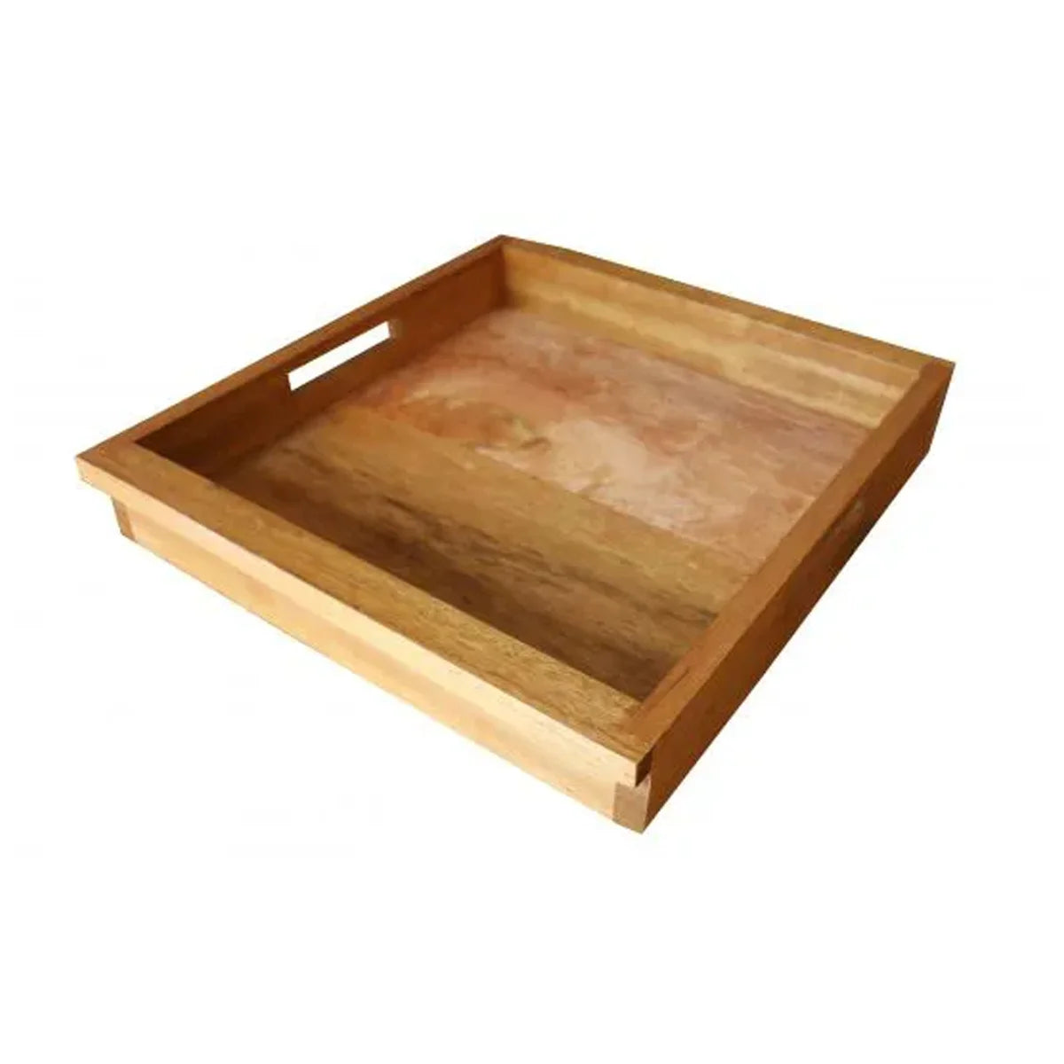 Bandeja De Madeira Maciça Demolição Casa