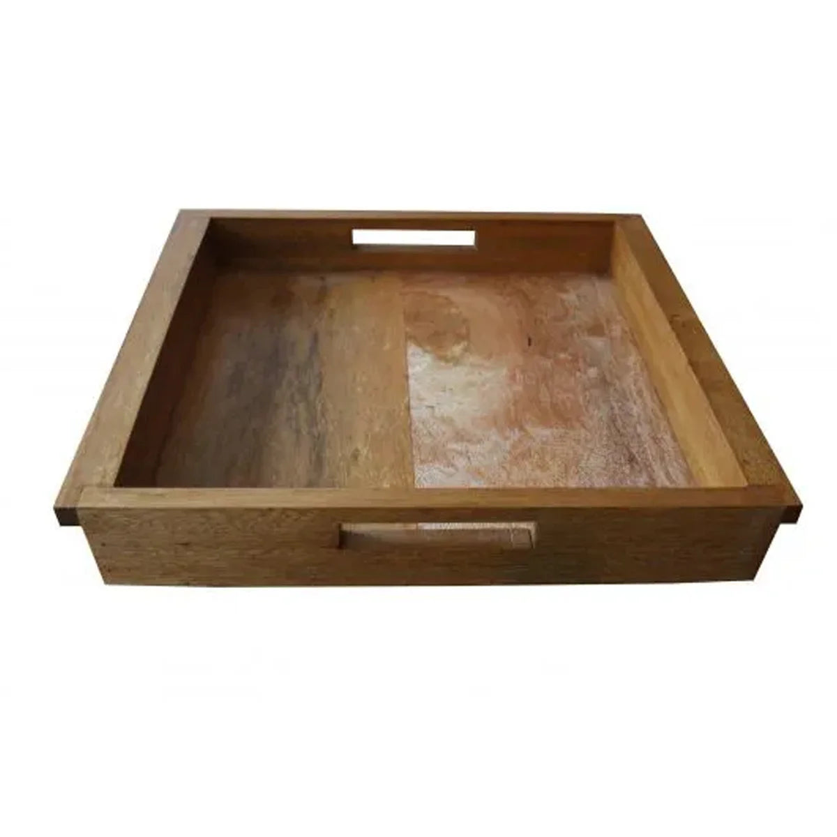 Bandeja De Madeira Maciça Demolição Casa