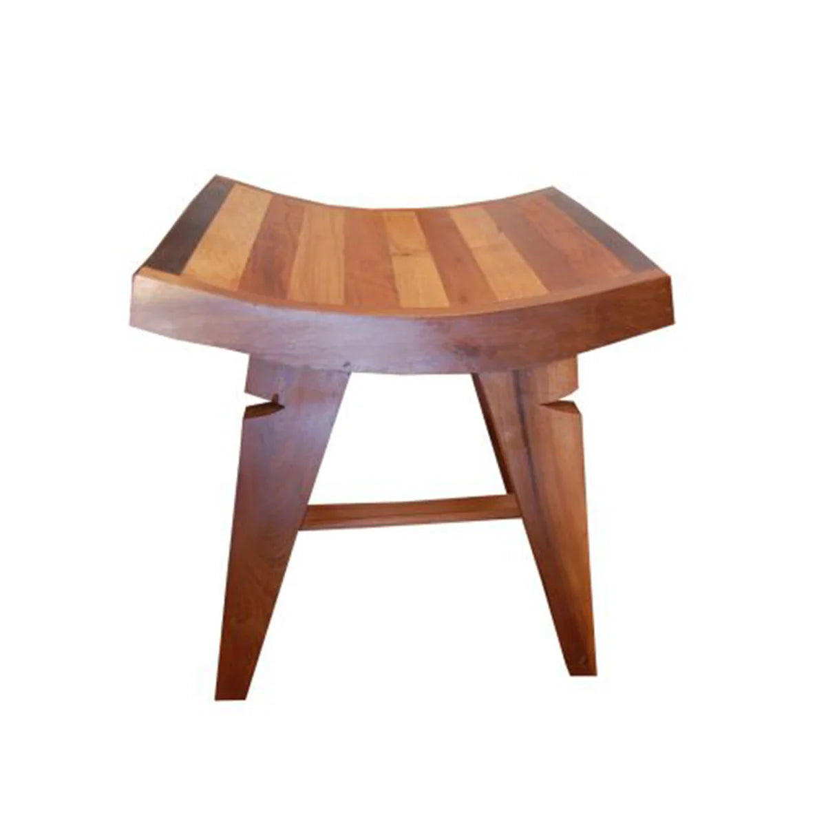 Banquinho De Madeira Maciça Demolição Cavalete