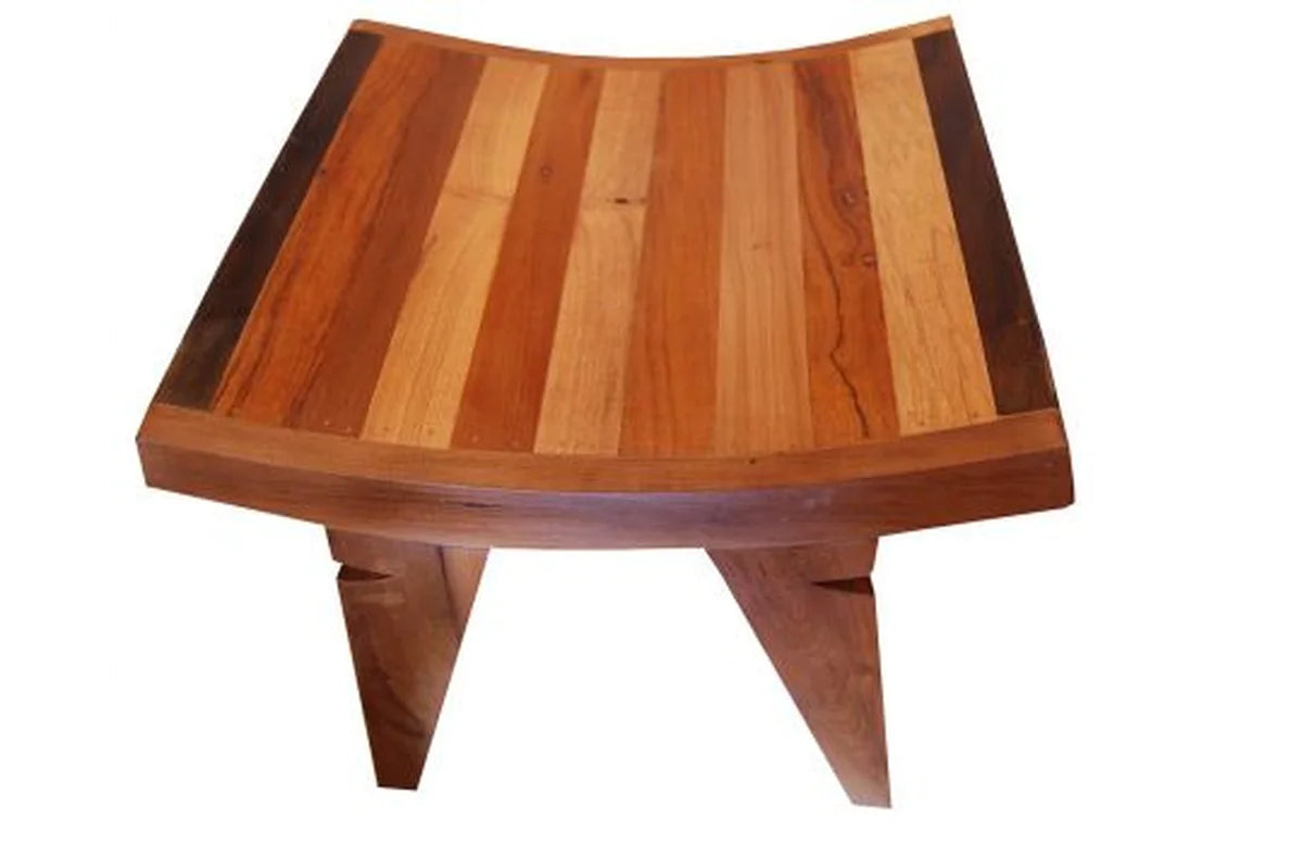 Banquinho De Madeira Maciça Demolição Cavalete