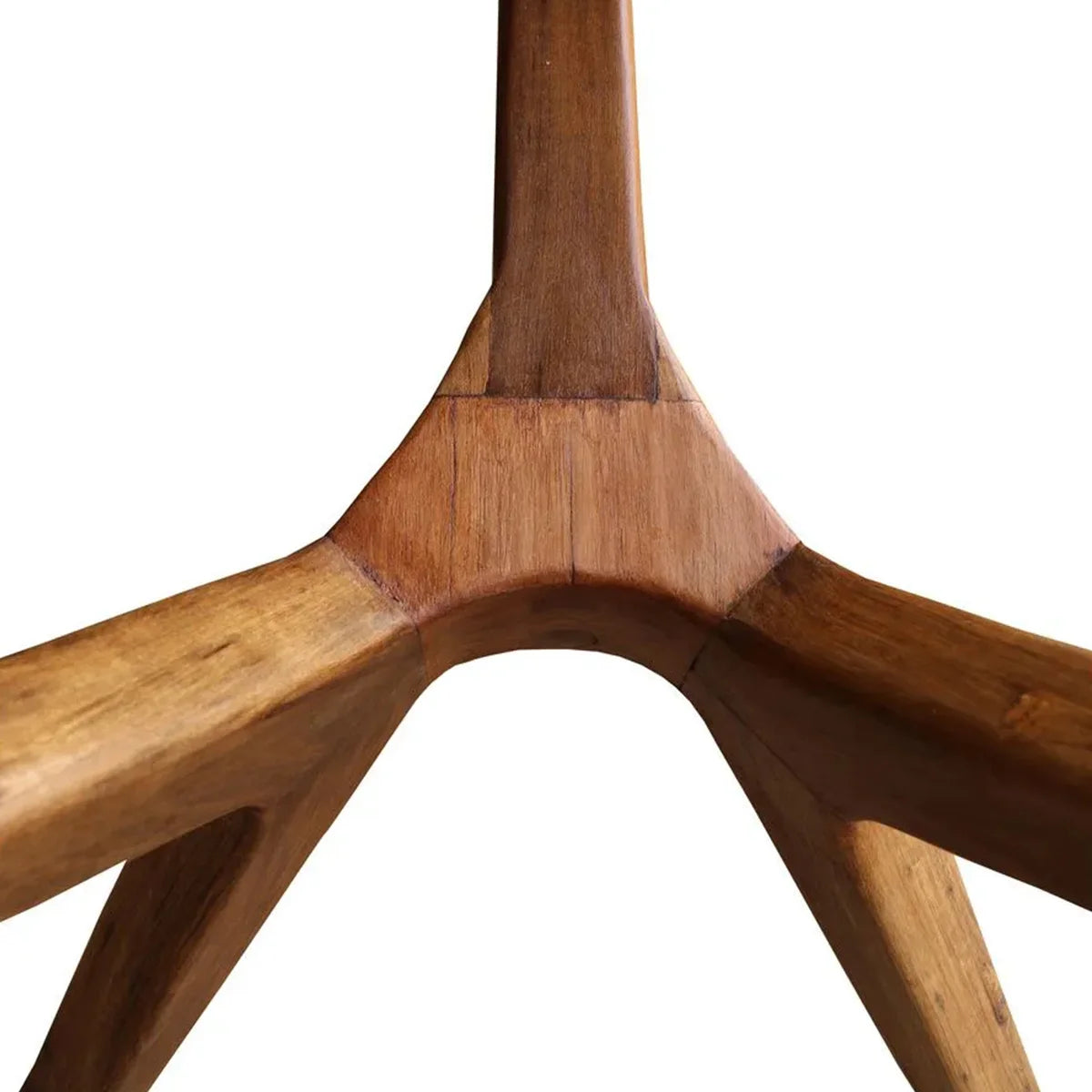 Base De Mesa de Jantar De Madeira Maciça Demolição Retangular Praia do Forte - Marcenaria Bicho do Mato