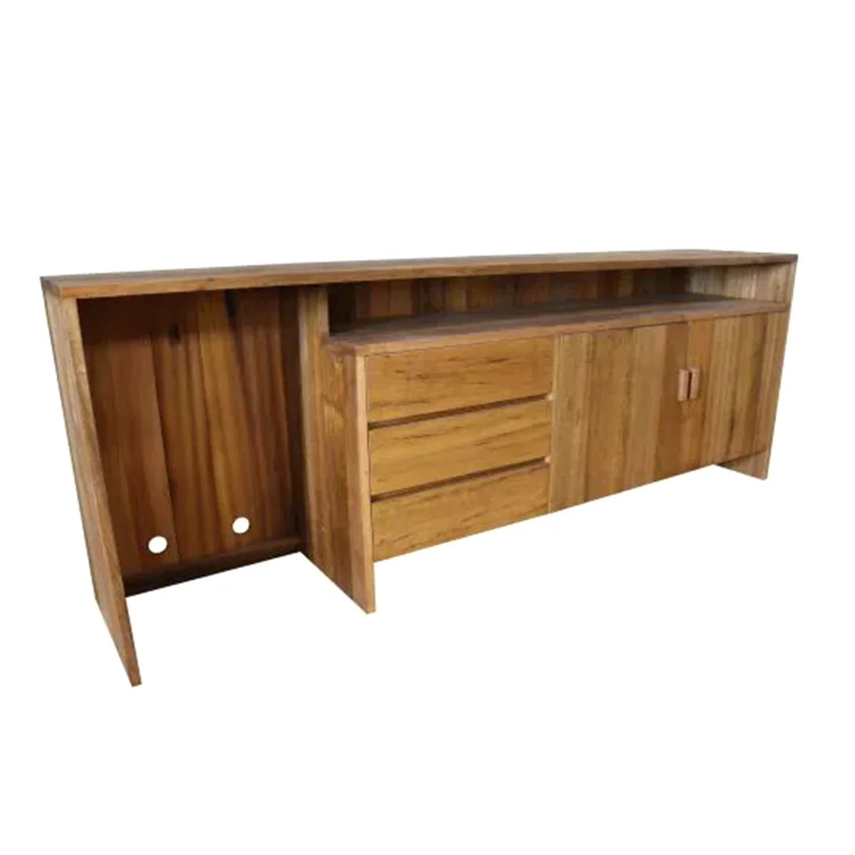 Buffet / Rack De Madeira Maciça Demolição Ouro Branco - Marcenaria Bicho do Mato