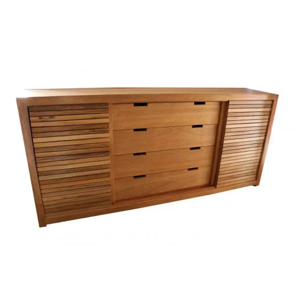 Buffet De Madeira Maciça Demolição Itabira Com Duas Portas de Correr