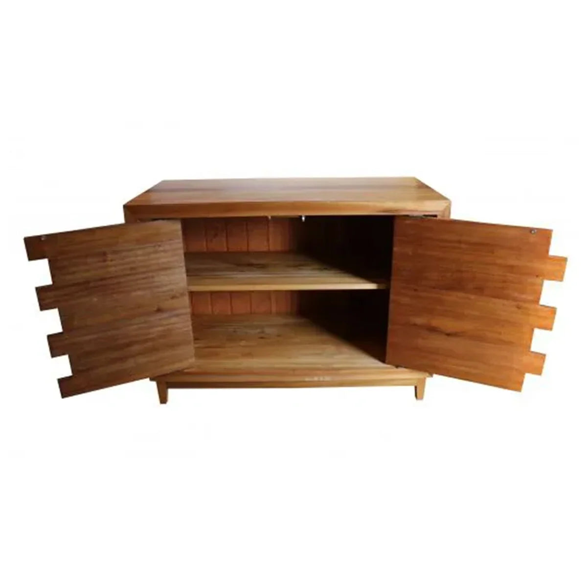 Buffet De Madeira Maciça Demolição Itajubá Com 02 Portas