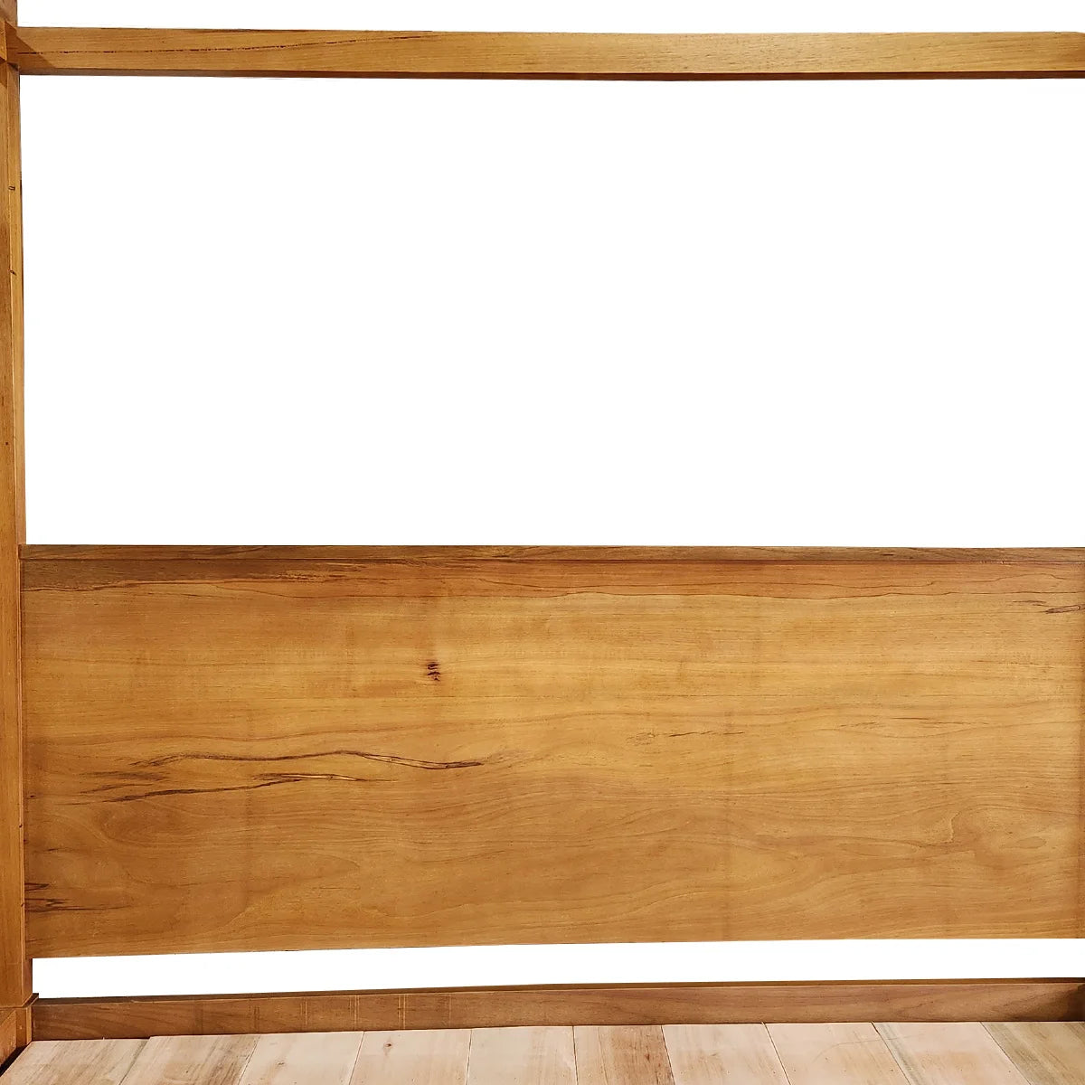 Cama Casal Demolição Modelo Dossel Com Cabeceira Fechada - Marcenaria Bicho do Mato