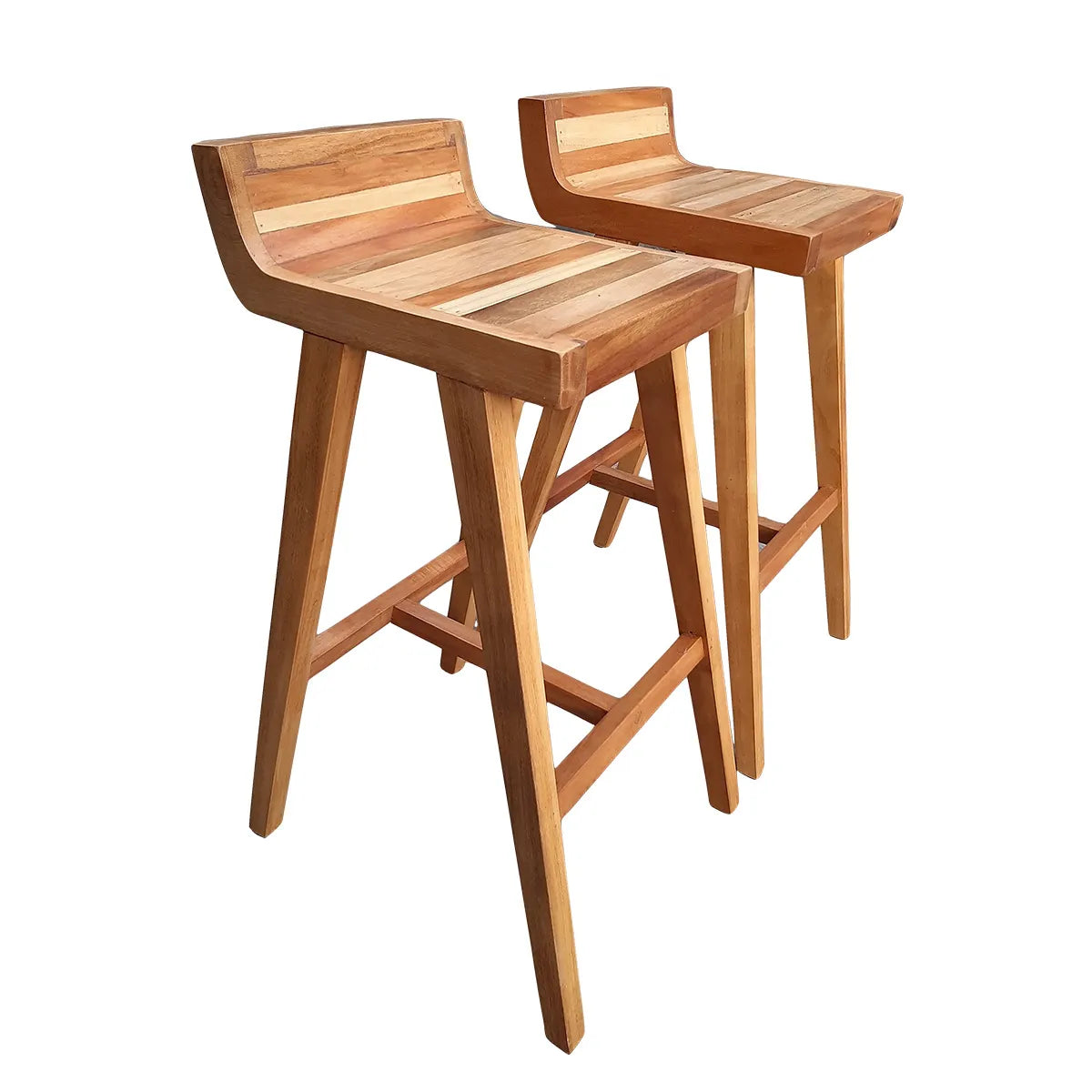 Conjunto De Banquetas Altas Para Bar Demolição Caneta - 02 Unidades