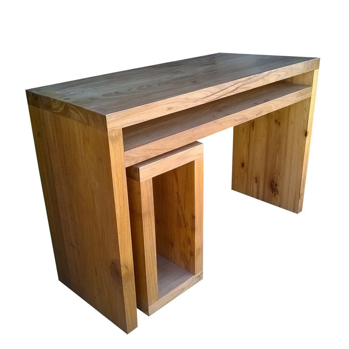 Escrivaninha / Bancada De Madeira Maciça Demolição Estação