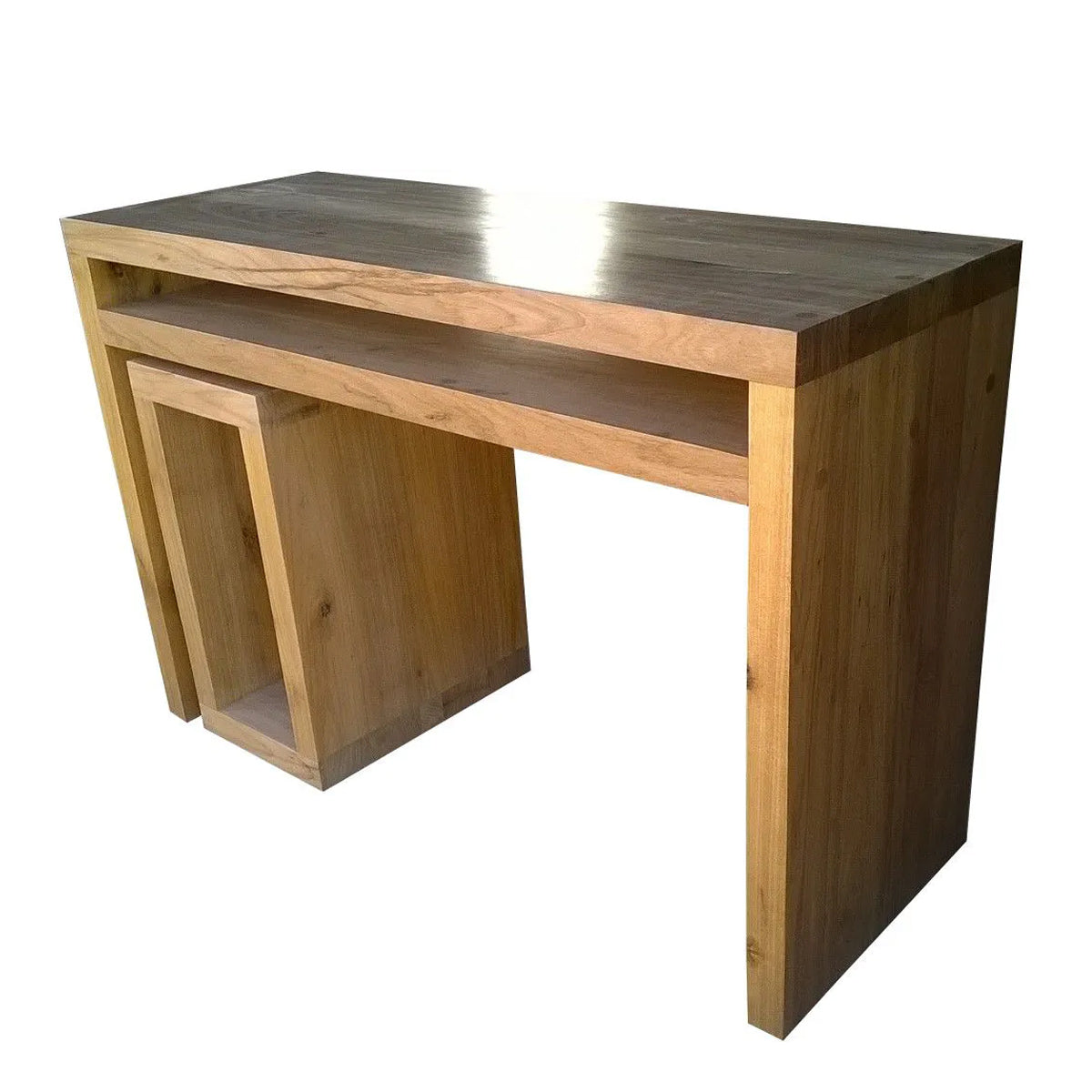 Escrivaninha / Bancada De Madeira Maciça Demolição Estação