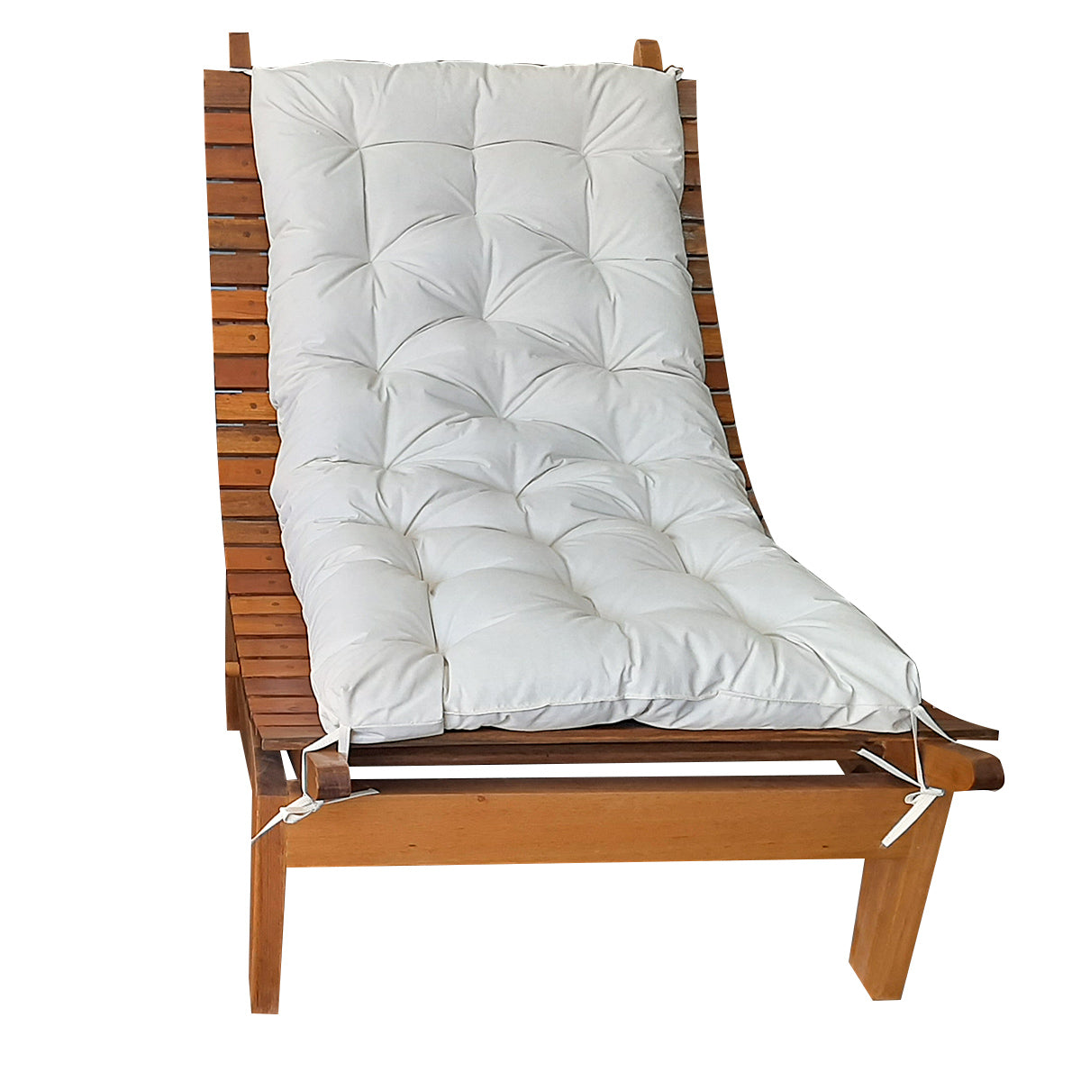 Espreguiçadeira De Madeira Maciça Demolição Rio Com Futon