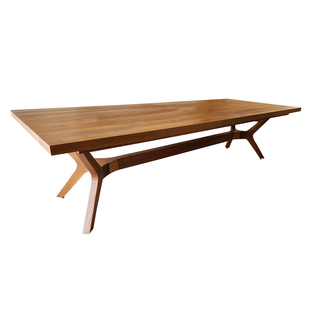 Mesa De Jantar Retangular Madeira Maciça Demolição Praia Do Forte Tampo Maciço