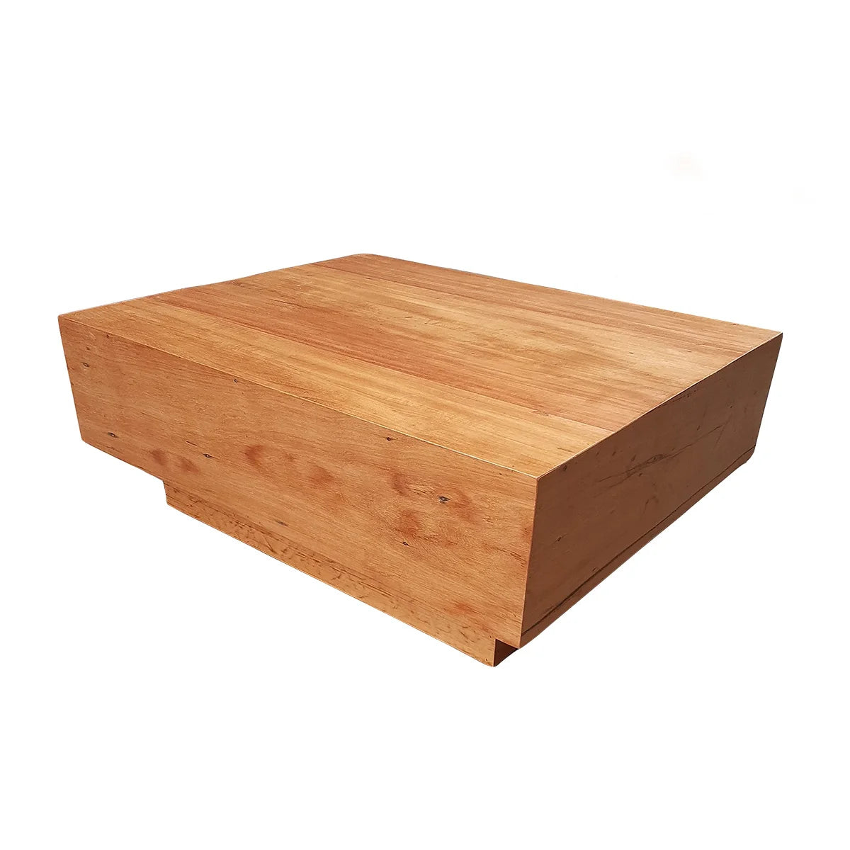 Mesa de Centro de Madeira Maciça Demolição Barra - Marcenaria Bicho do Mato