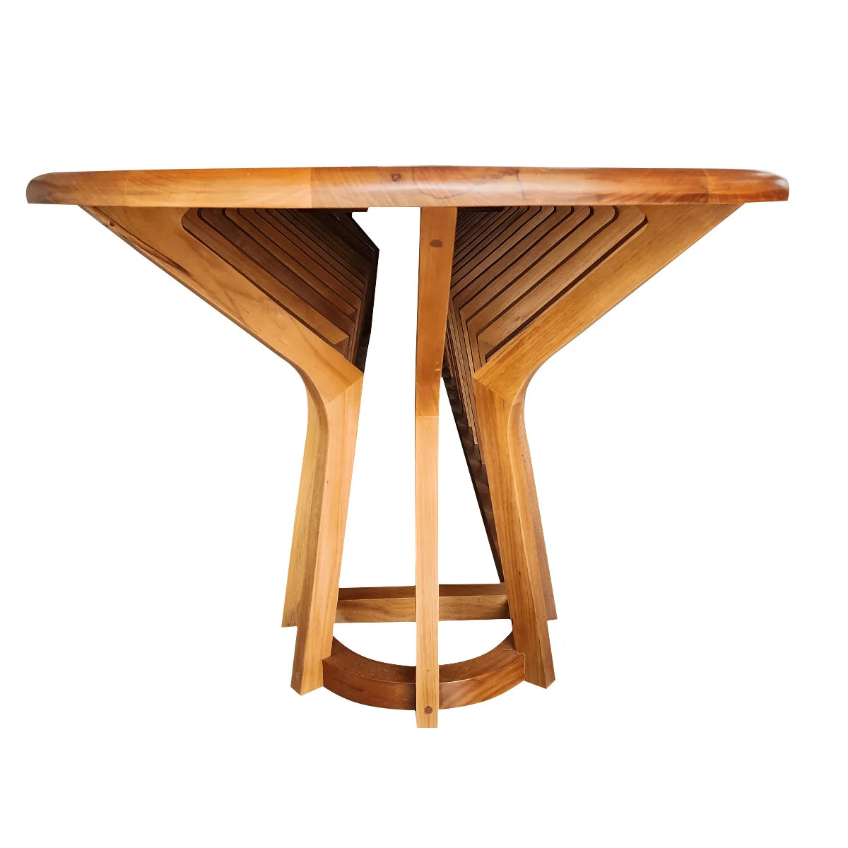 Mesa de Jantar Retangular De Madeira Maciça Demolição Jambo