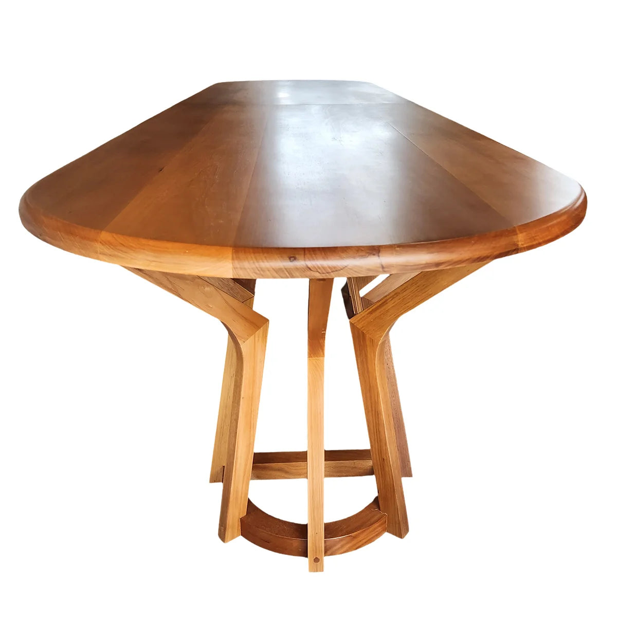 Mesa de Jantar Retangular De Madeira Maciça Demolição Jambo