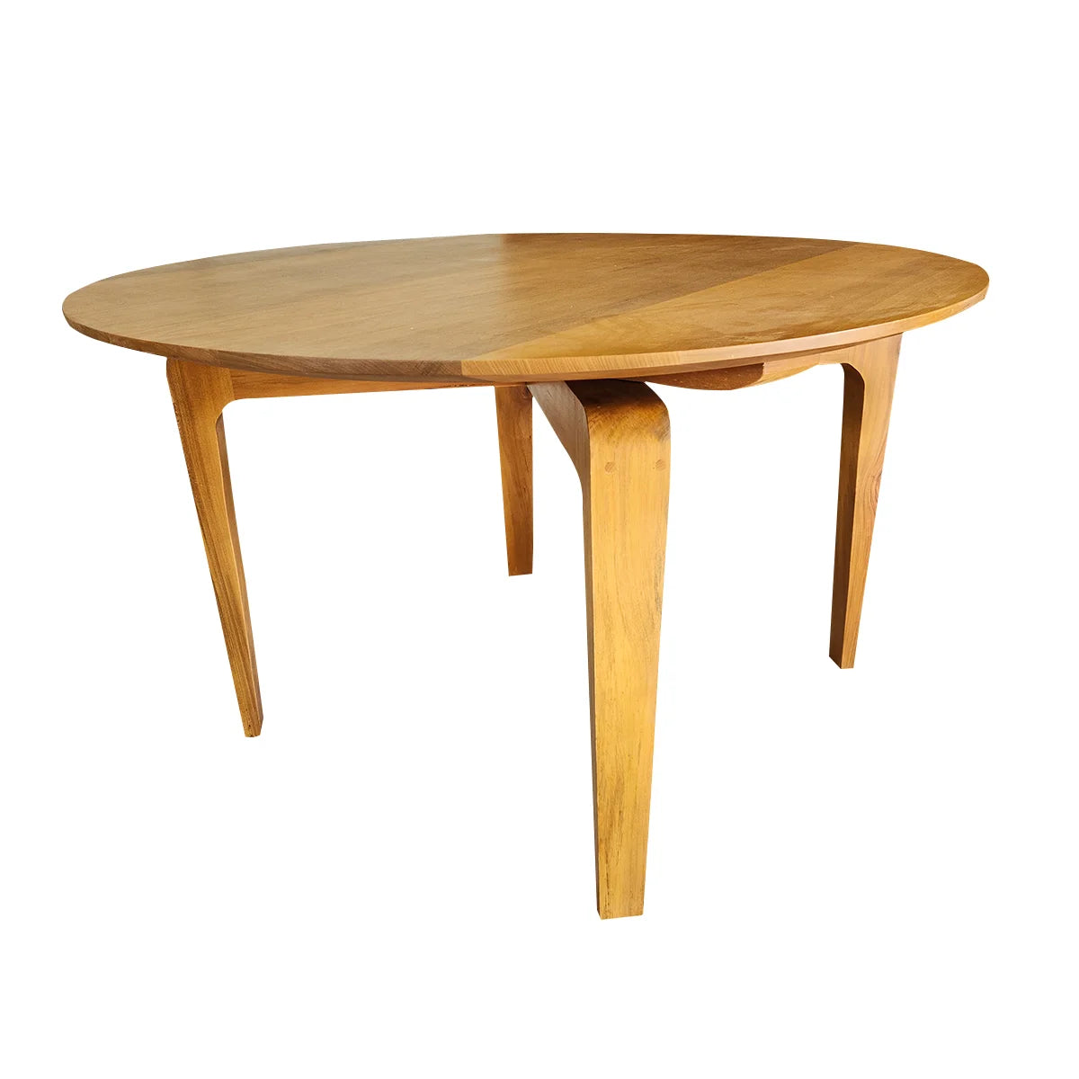 Mesa De Jantar Redonda De Madeira Maciça Demolição Pirapora