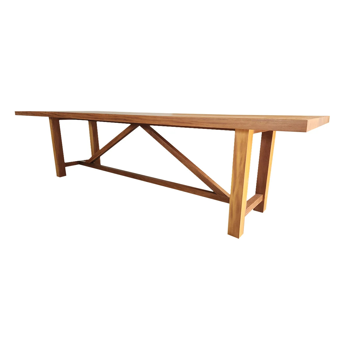 Mesa De Jantar Retangular De Madeira Maciça Demolição Bandeirantes