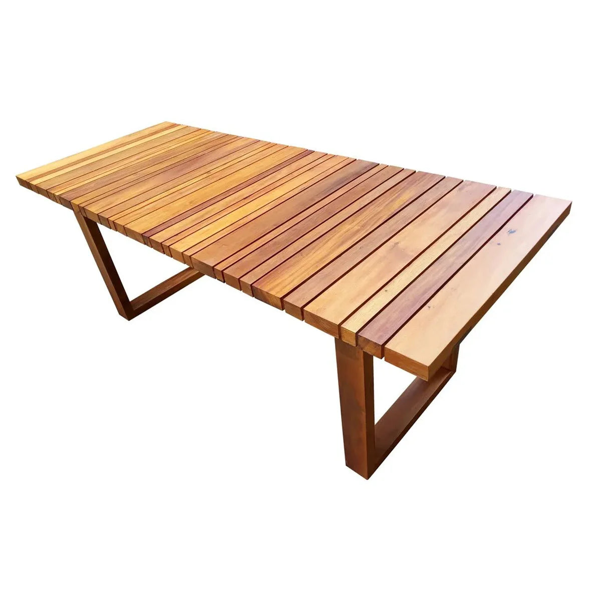 Mesa de Jantar Retangular De Madeira Maciça Demolição Geribá - Marcenaria Bicho do Mato