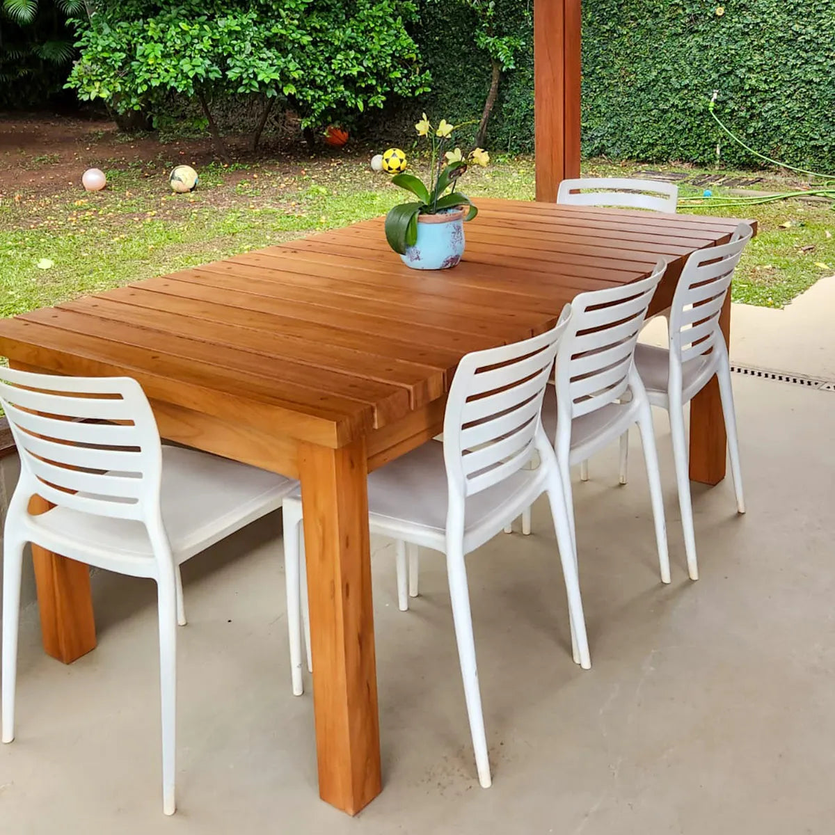 Mesa De Jantar Retangular Maciça Demolição Redentor