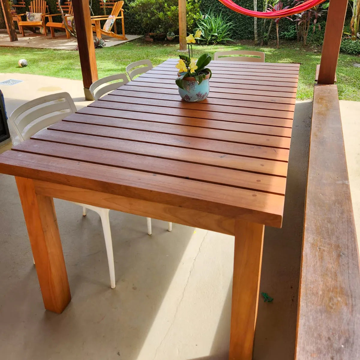 Mesa De Jantar Retangular Maciça Demolição Redentor