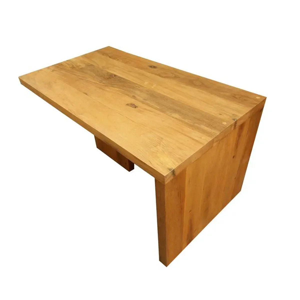 Mesa de Jantar De Madeira Maciça Demolição Retangular Marajó - Marcenaria Bicho do Mato