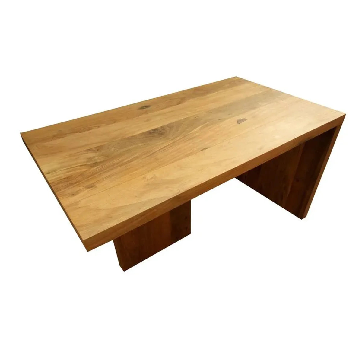 Mesa de Jantar De Madeira Maciça Demolição Retangular Marajó - Marcenaria Bicho do Mato