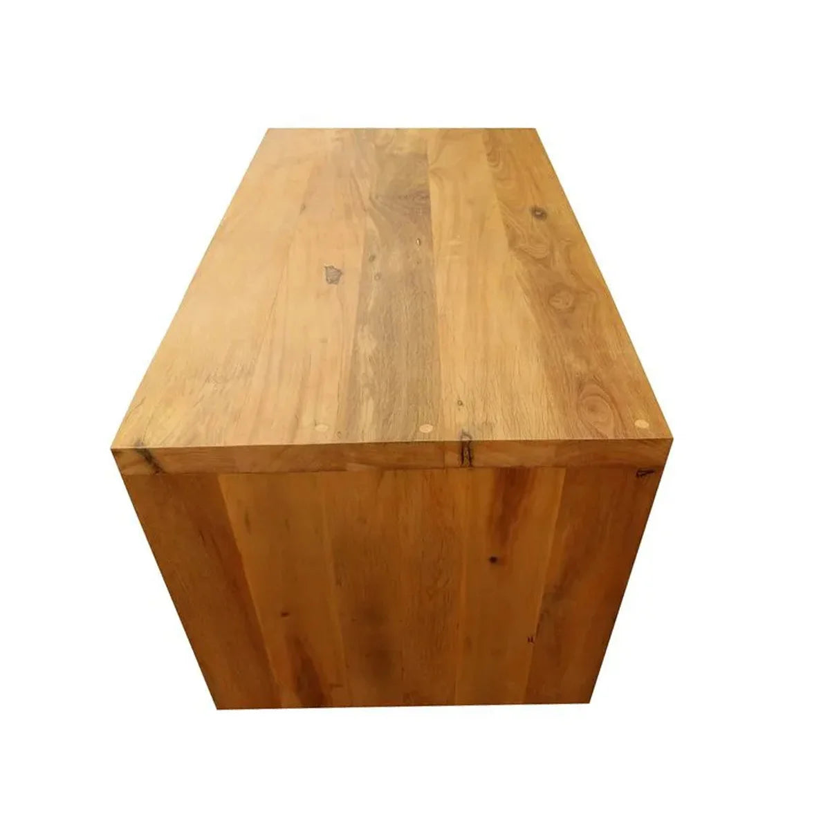 Mesa de Jantar De Madeira Maciça Demolição Retangular Marajó - Marcenaria Bicho do Mato