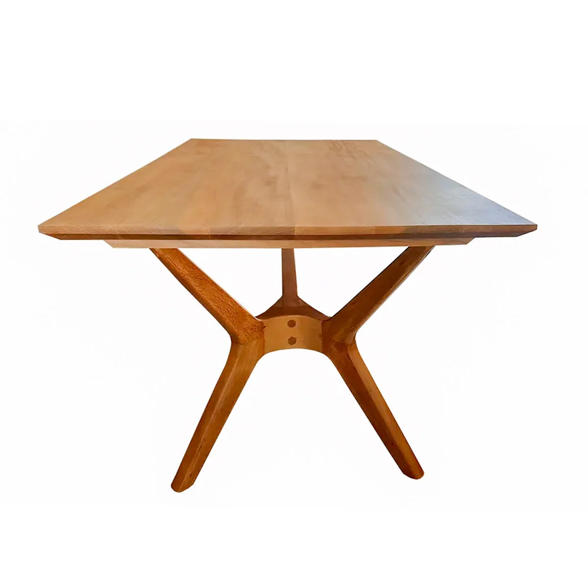 Mesa De Jantar Retangular De Madeira Maciça Demolição Praia do Forte - Marcenaria Bicho do Mato