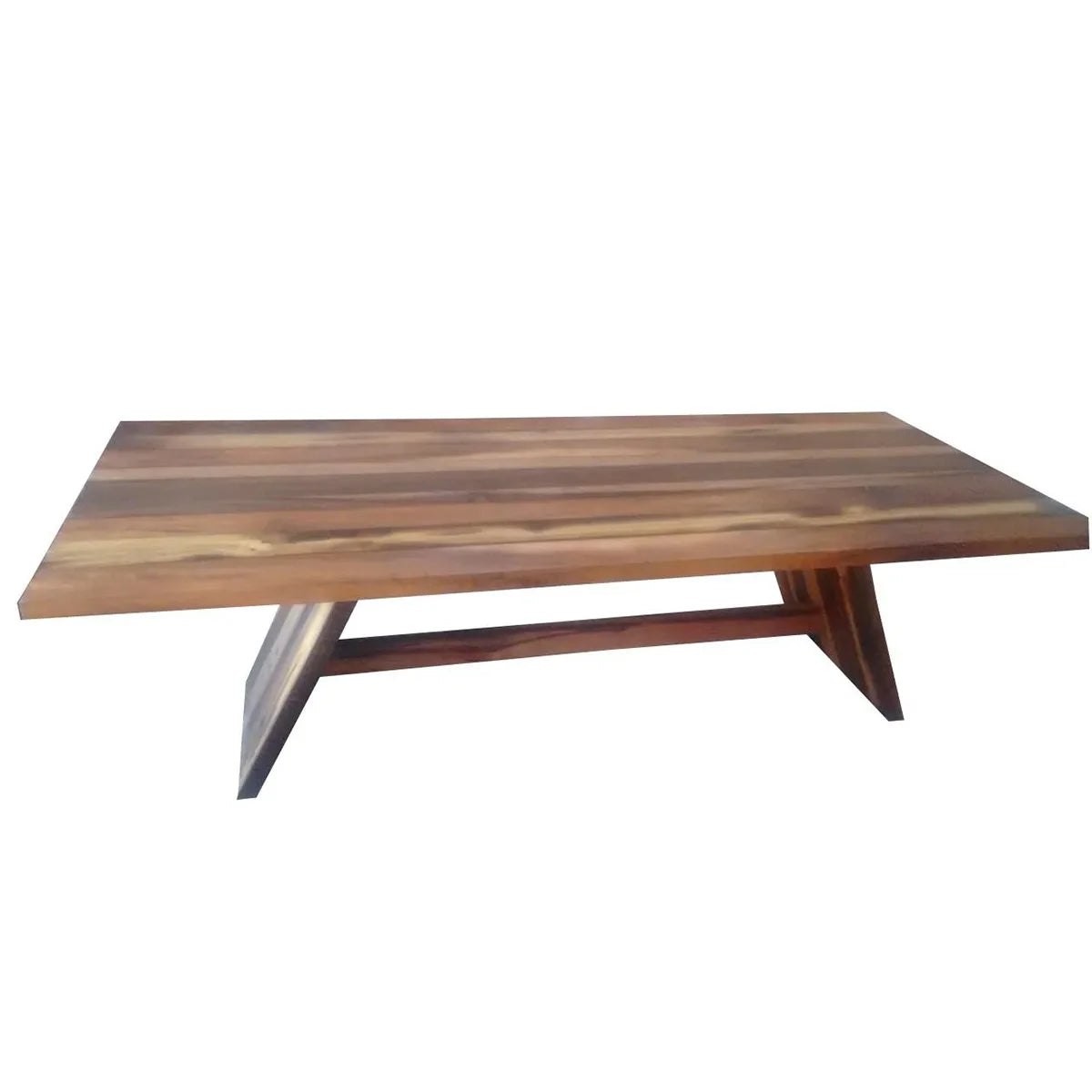 Mesa De Jantar Retangular De Madeira Maciça Demolição Santos