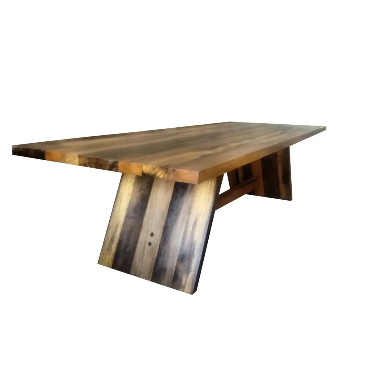 Mesa De Jantar Retangular De Madeira Maciça Demolição Santos