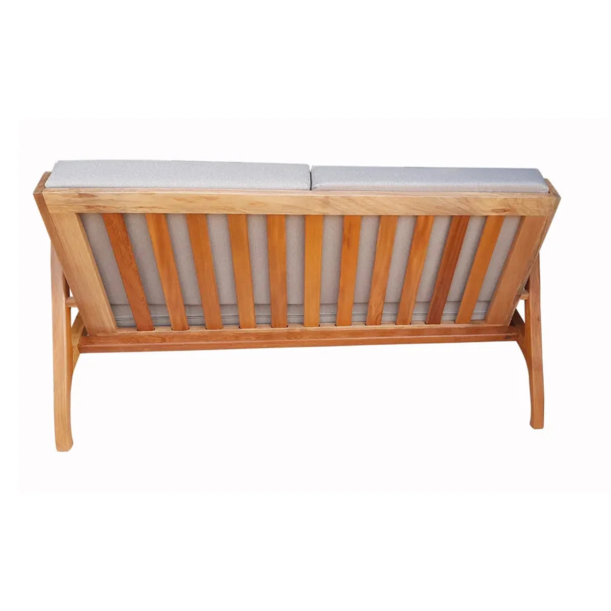 Sofá De Madeira Maciça Demolição Morumbi Com Futon - Marcenaria Bicho do Mato