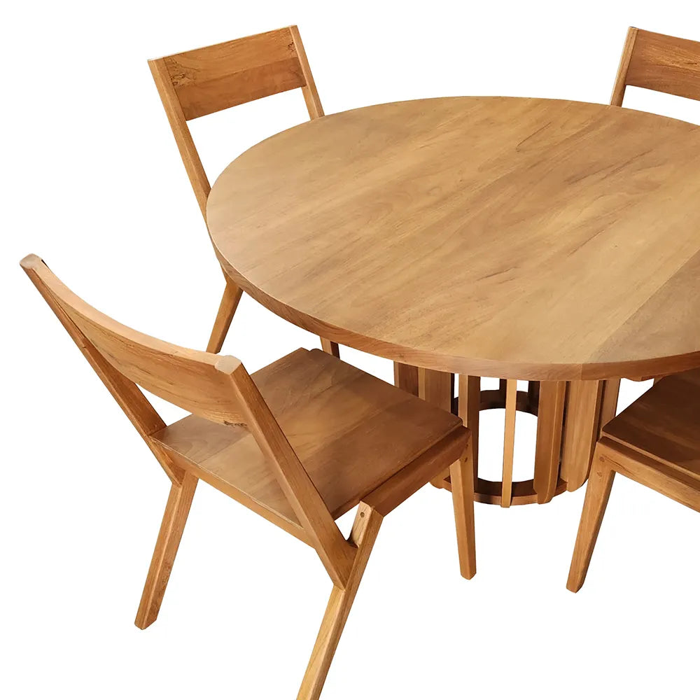 Conjunto mesa de jantar Catavento + cadeiras Colibri