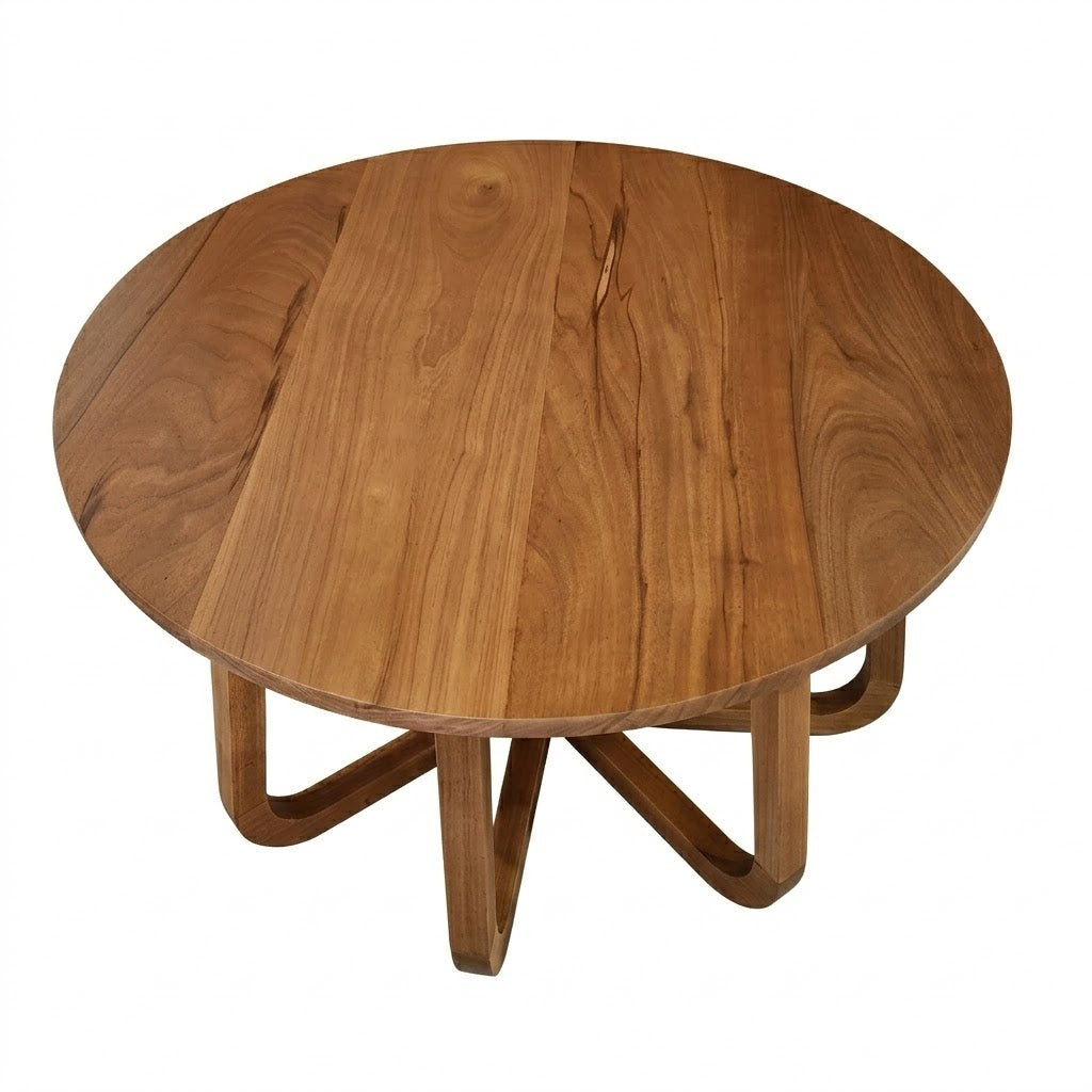 Mesa de Centro em madeira maciça Lótus