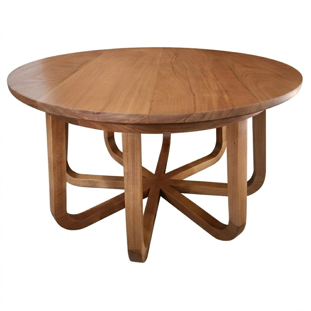 Mesa de Centro em madeira maciça Lótus