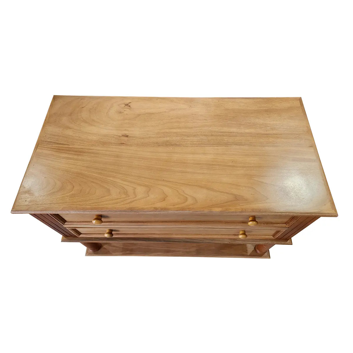 Conjunto Mesa De Cabeceira Em Madeira Maciça Rio Das Flores - Pronta Entrega