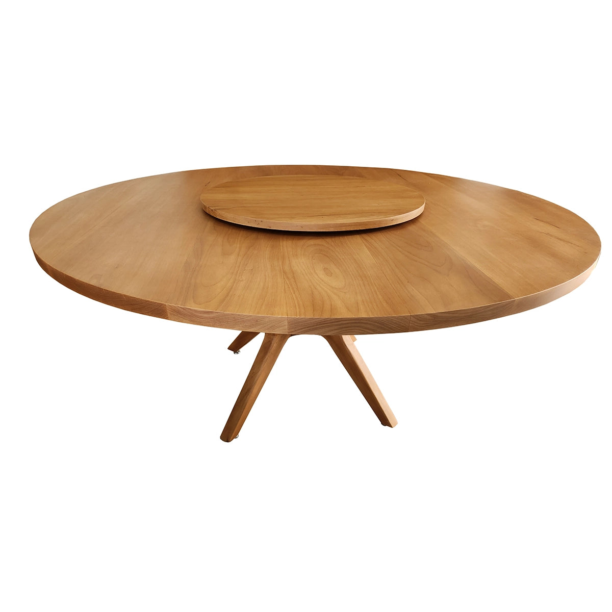 Conjunto mesa de jantar maciça Praia do forte + 4 cadeiras Ergonômica