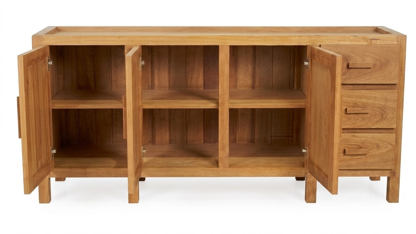 Buffet De Madeira Maciça Demolição Caparaó